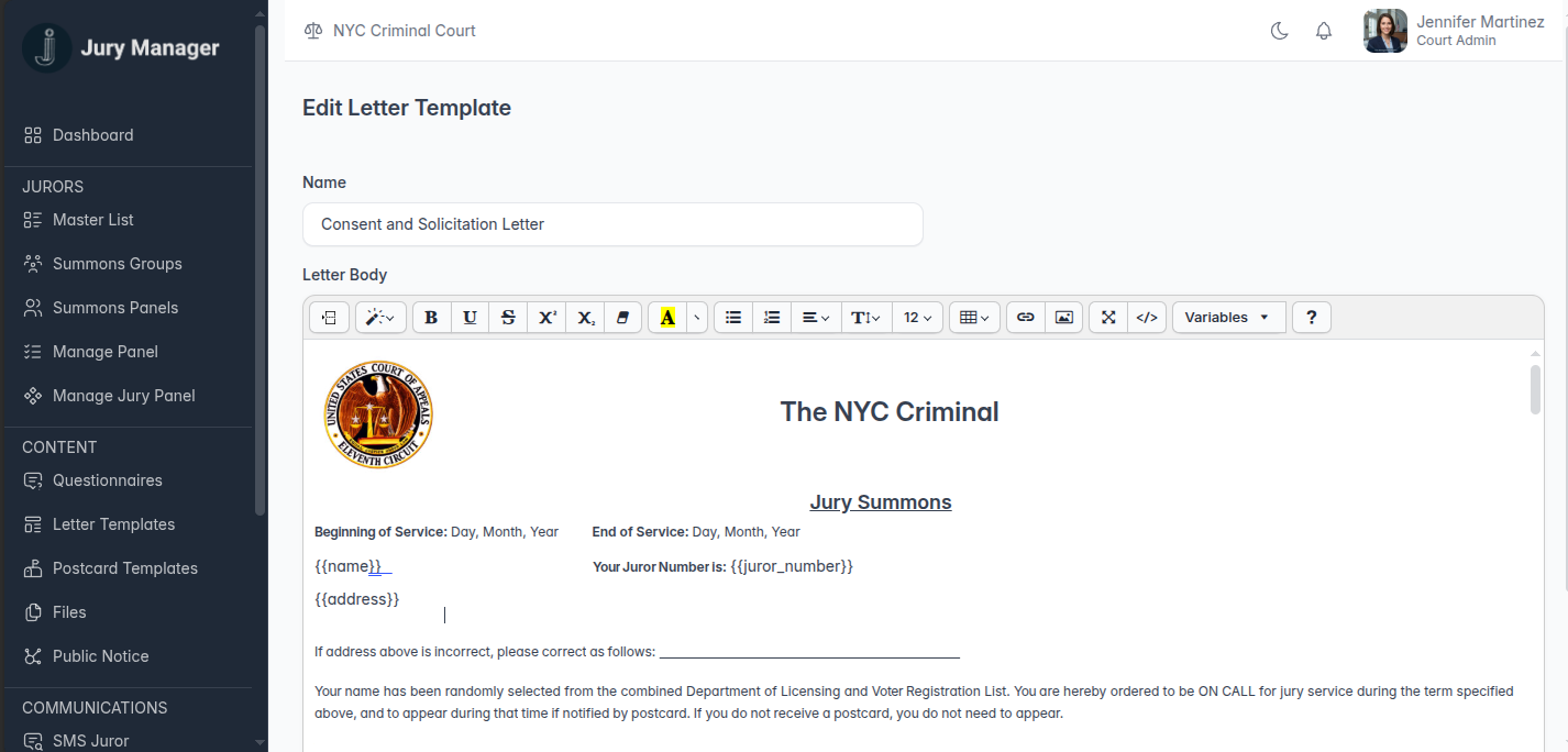 Create Letter & Postcard Templates